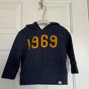 Baby Gap 12-18 month navy blue hoodie